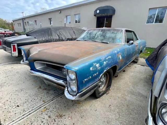 for sale:1966 pontiac grand prix coupe barn find