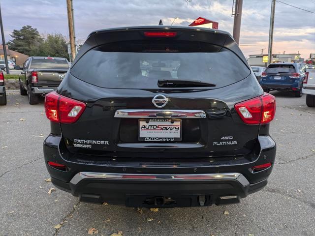 2020 nissan pathfinder platinum 4wd