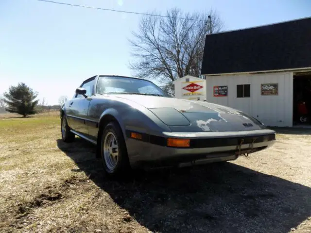 1984 mazda rx-7 gsl rx7 complete! parts or restore! clear title!