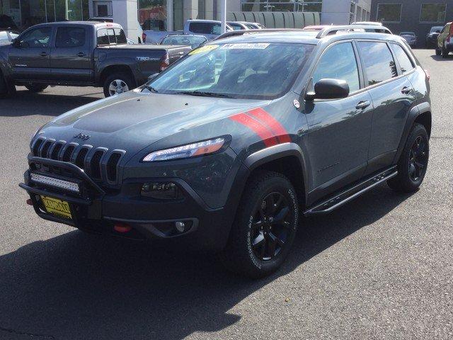 used 2015 jeep cherokee 4wd trailhawk bend, or 97702 for sale in bend, oregon