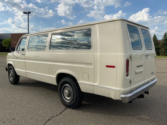 1991 ford e-350 econoline club wagon van white rwd automatic e350 super duty