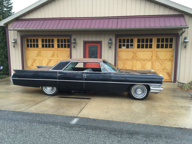 1964 cadillac deville - four door sedan - barn find