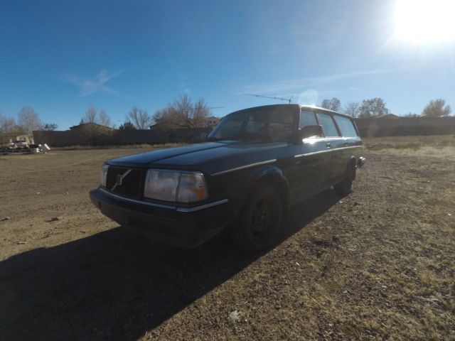 1992 volvo 240 5 speed manual m47 245 a/c clean title