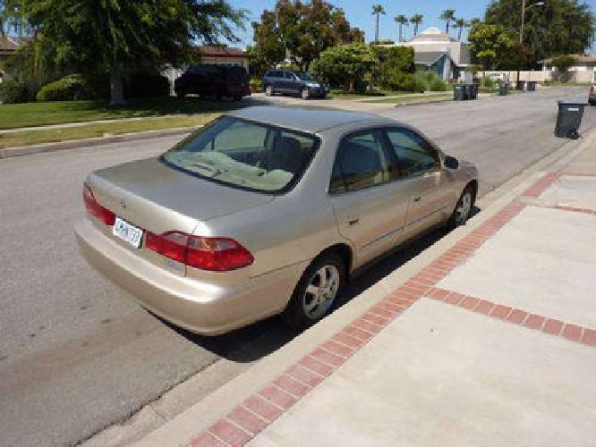 2000 honda accord 4cyl/auto-champayne-119k mi. in orange, ca