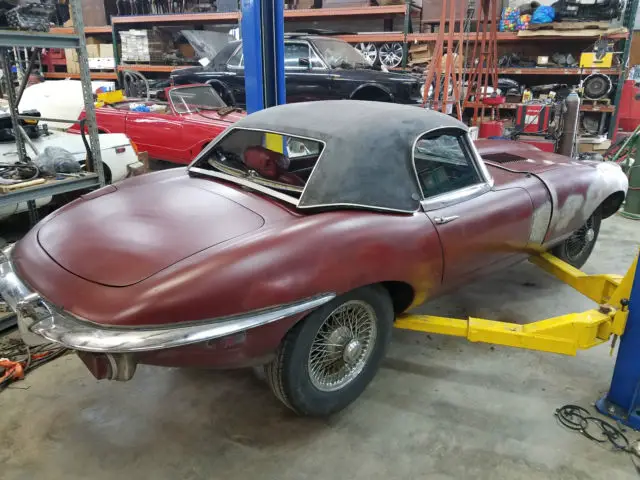 1971 jaguar e-type xke roadster matching numbers southern car ready to restore