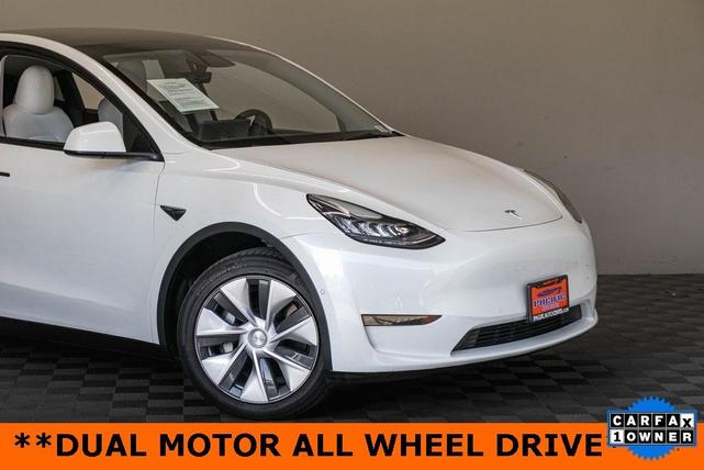 2022 tesla model y long range