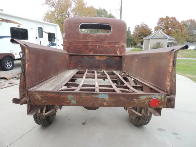 1937 chevrolet half ton truck hot rod bobber parts project pickup clear ks title