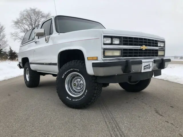 1991 chevrolet k5 blazer 4x4 - 350 auto, ac, rust free
