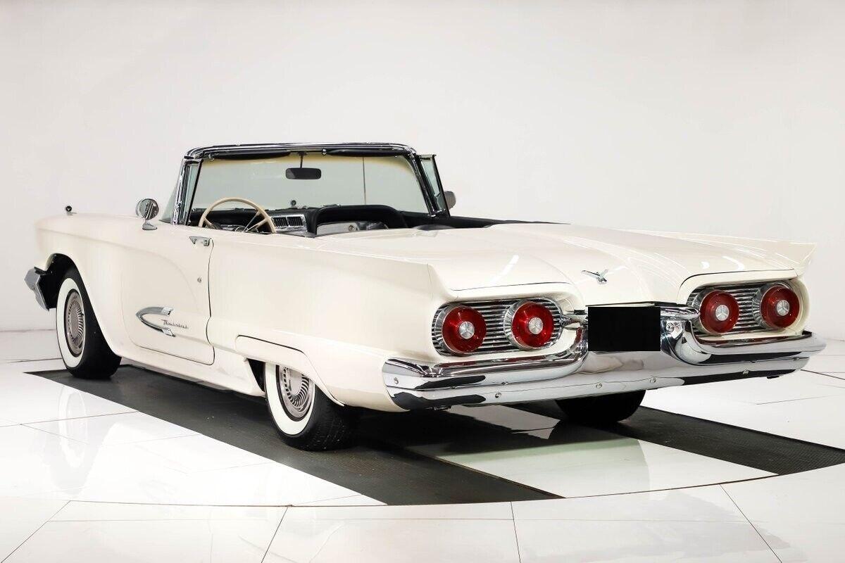 1959 ford thunderbird colonial white 352-300 hp runs smooth