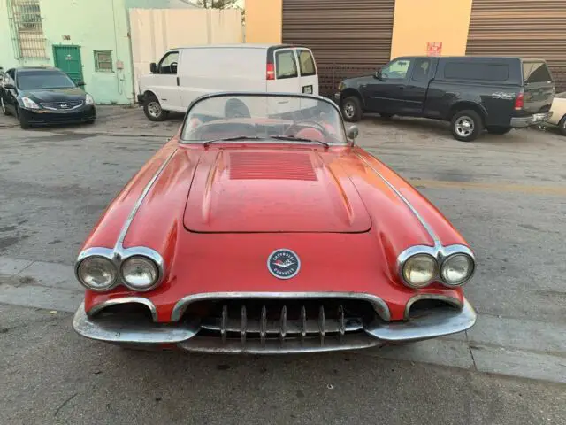1958 corvette barn find, sitting since 60's, $ 1 no reserve, same owner since 63