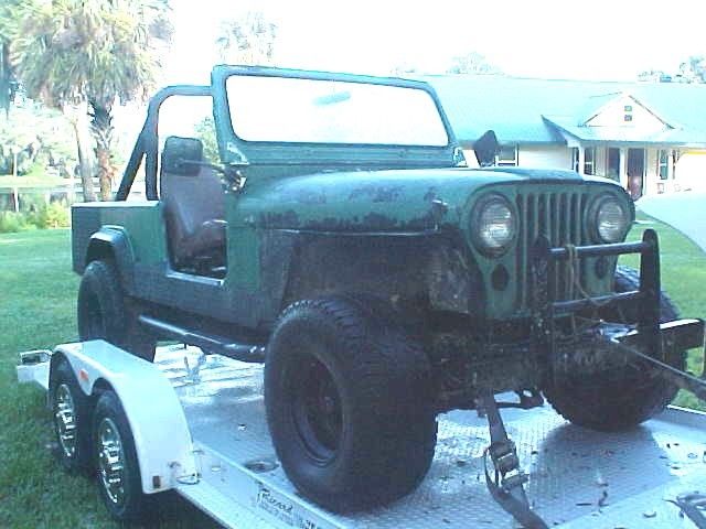 1982 jeep scrambler for restoration good florida title!