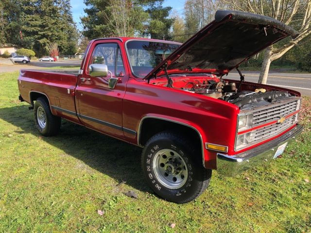 1983 chevrolet silverado ck/20 no reserve !!!