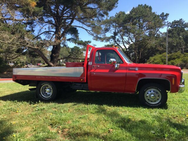 1976 chevrolet c30 custom flatbed 1-ton dually / 454 cu.in / cold ac / truck