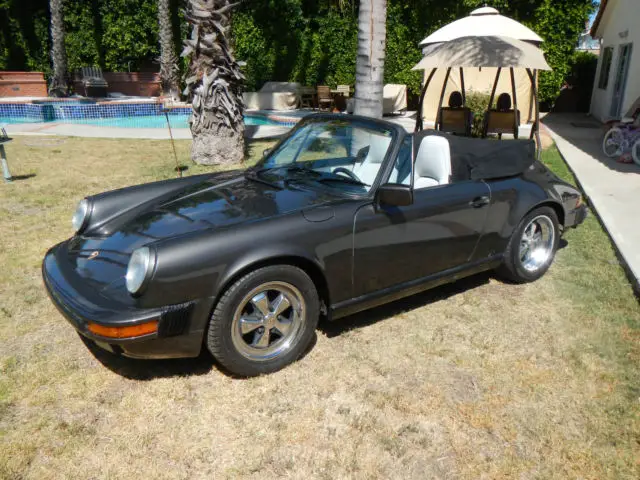 1989 porsche 911 carrera cabriolet 2 owner all records clean california car