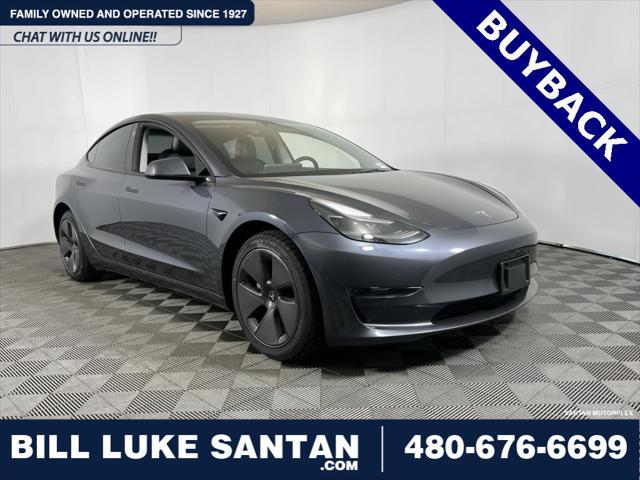 2023 tesla model 3 standard range