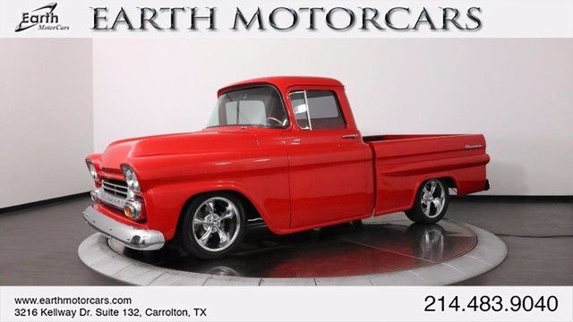 1959 chevrloet apache pro touring restomod, 454 big block, true trac vintage ac
