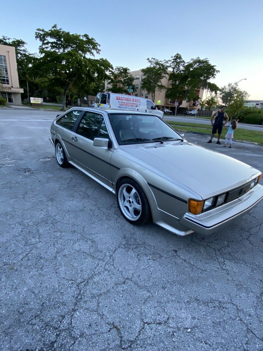 1988 volkswagen scirocco coupe grey fwd manual
