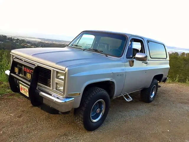 1985 gmc k5 jimmy blazer sierra 4x4 1 owner original california truck no reserve