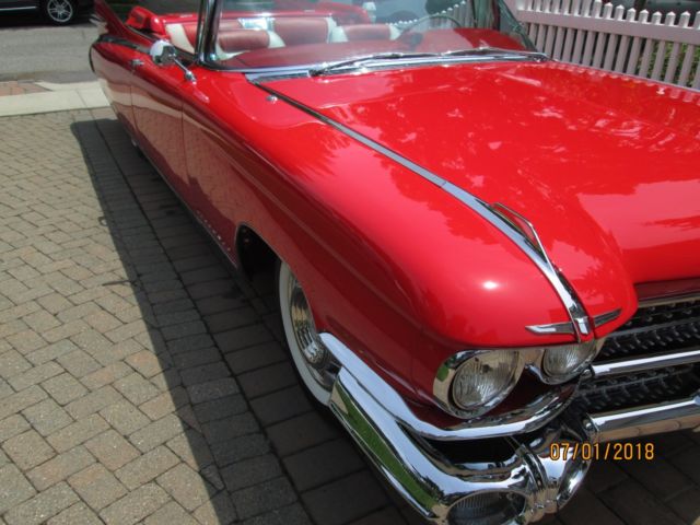 1959 cadillac eldorado biarritz conv't body off restoration!