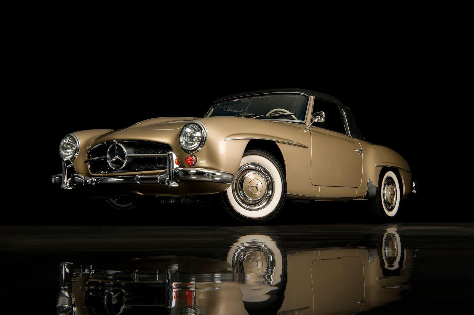 1961 mercedes benz sl class 190 sl 298 miles