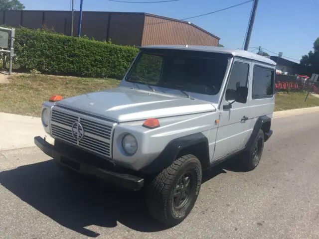 1981 mercedes-benz 240gd diesel engene 4 sp. manual 4x4