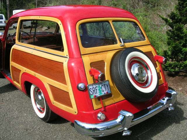 1951 ford country squire woodie wagon