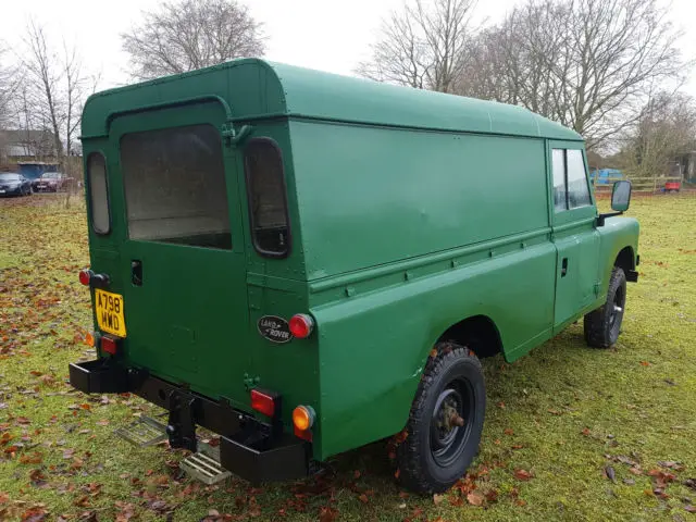 1983 land rover defender 109 2.5l na diesel ex military s3 one of the last