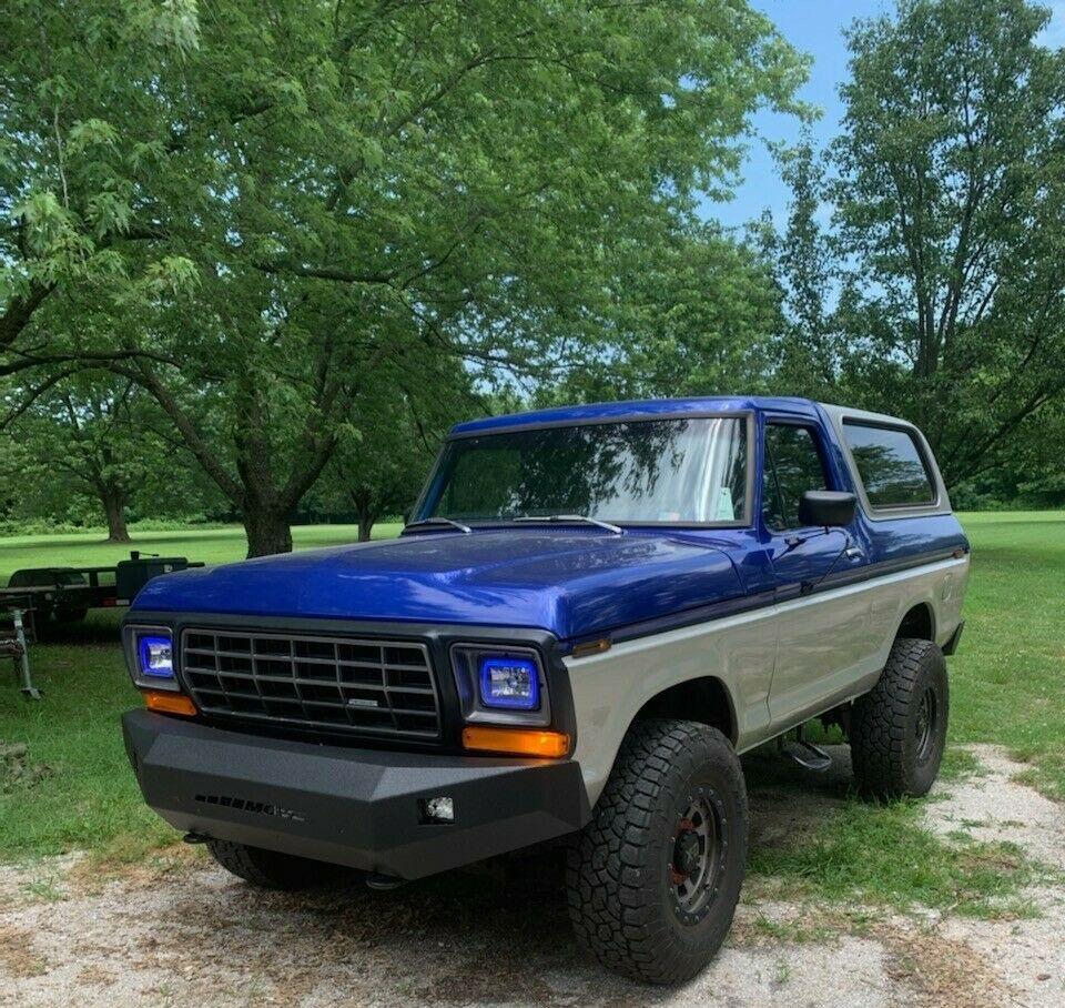 1979 ford bronco custom 3rd row 1979 ford bronco with 400 miles on build