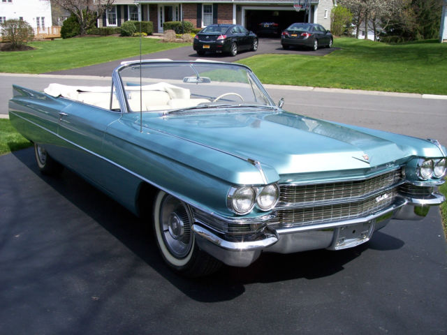 1963 cadillac series 62 convertible all original beautiful and reliable caddy