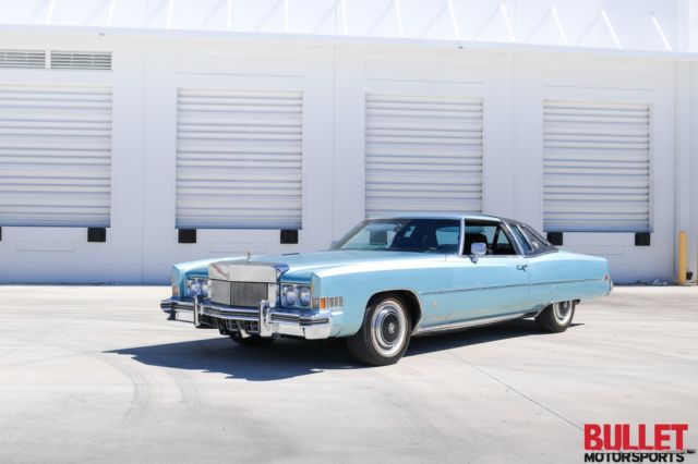 1973 cadillac eldorado base hardtop 2-door 8.2l, clean title, 28000 miles!