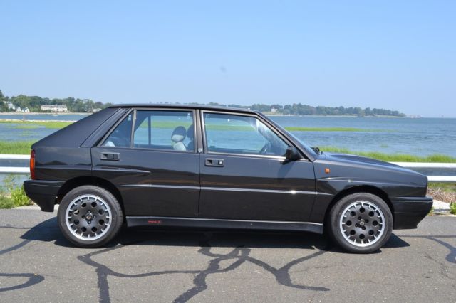 1989 lancia delta integrale 86,000 miles black sedan 2 liter manual