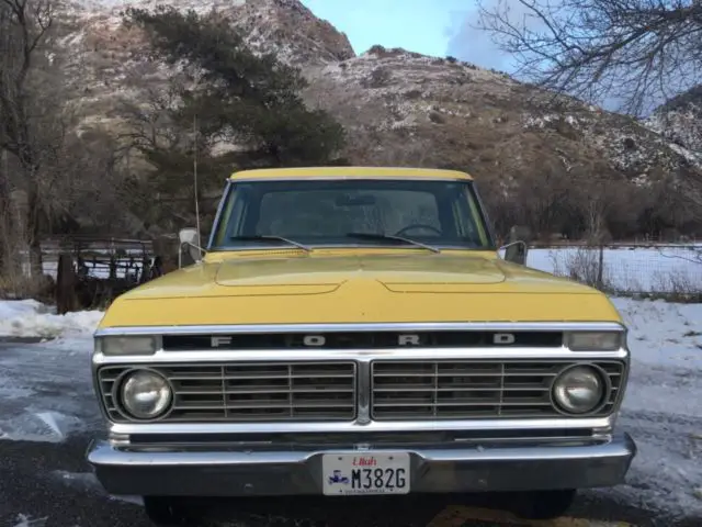 1976 ford f100 shortbed pickup truck, f-100