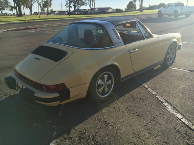 1977 porsche 911 s targa 2-door 3.2l 2 owner since new original paint low miles