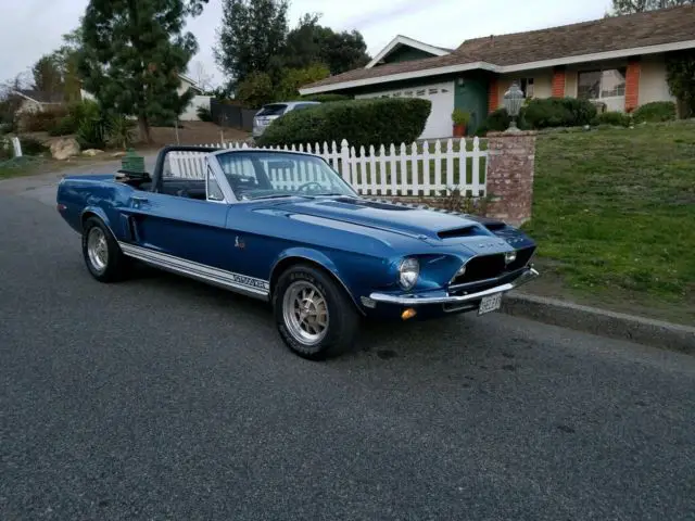 1968 shelby 500kr convertible ford mustang