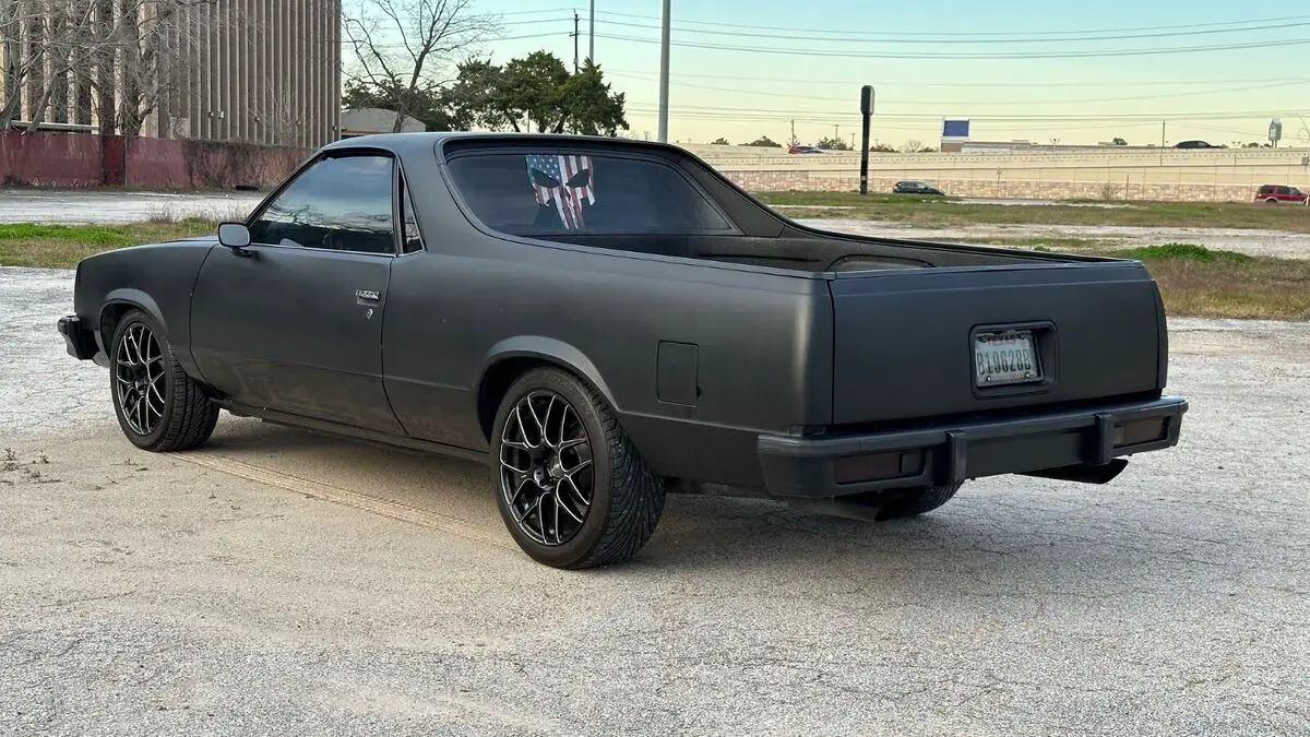 black, cammed ls engine, 6-speed transmission, built by south texas performance