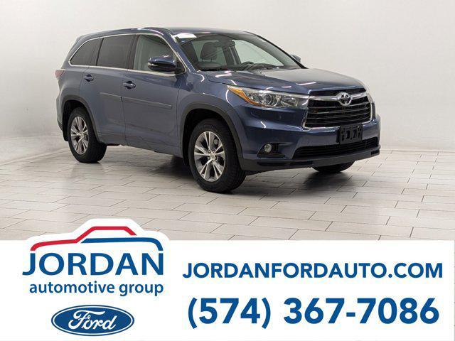 2015 toyota highlander le