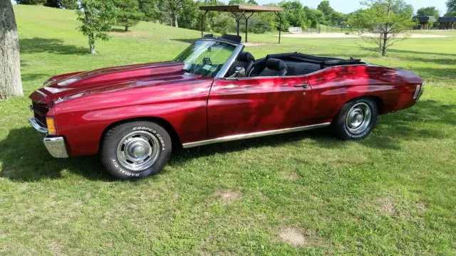 1971 chevelle ss convertible clone