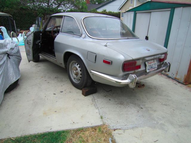 1973 alfa romeo gtv silver/black project