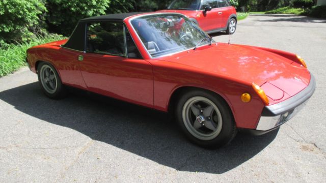 1972 porsche 914-4 1.7ltr targa fantastic condition fun summer ride