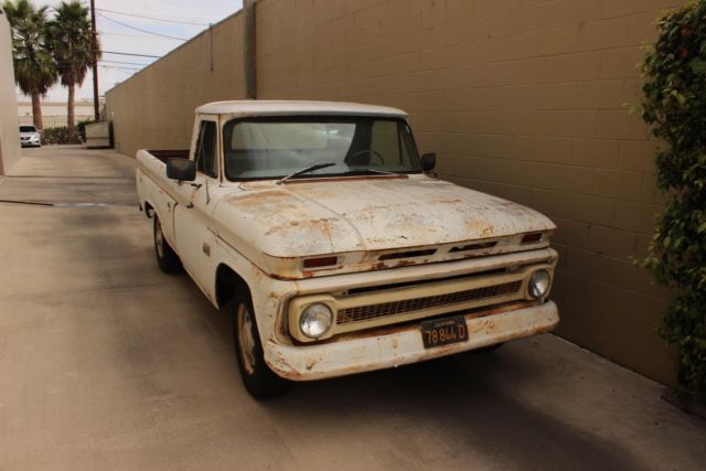no reserve! 1966 chevrolet c20 fleetside pickup truck 3/4 ton 350 v8 auto chevy