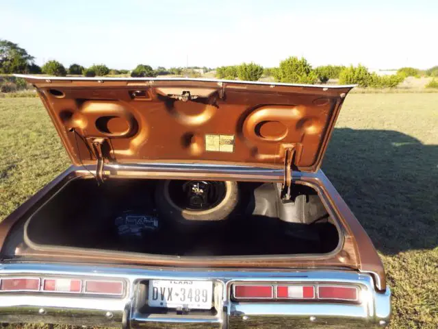 1972 chevrolet caprice 4-door hardtop
