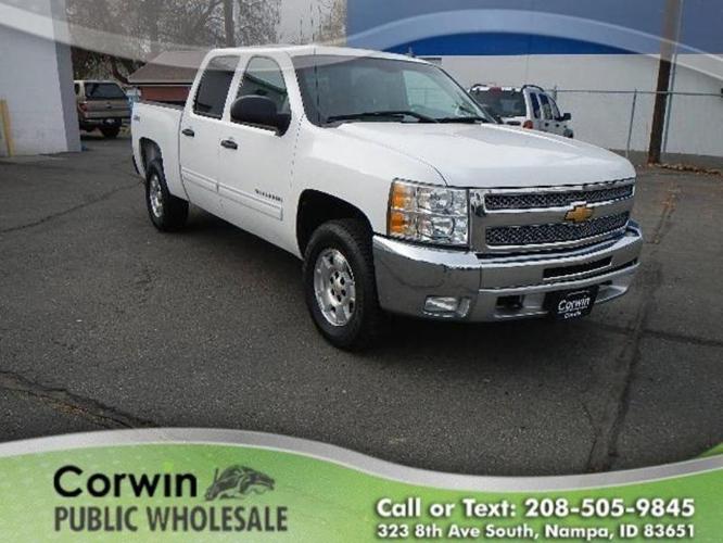 2012 chevrolet silverado 1500 lt 4x4 lt 4dr crew cab 5.8 ft. sb for sale in nampa, idaho