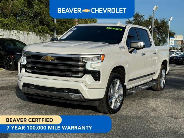 2022 chevrolet silverado 1500 high country