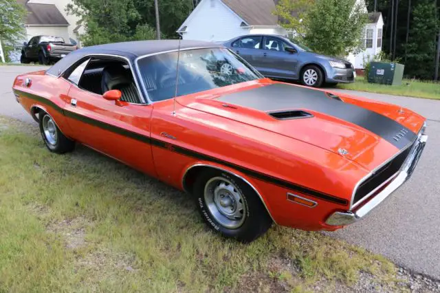 1970 dodge challenger r/t se 383 4 speed hemi orange