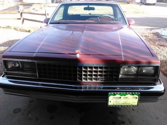 1987 chevrolet el camino conquista / ss / 68k miles. runs great. all original!