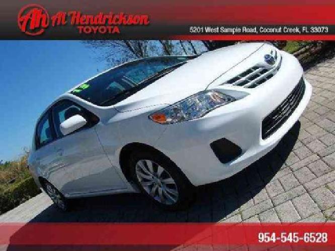 2013 toyota corolla le in coconut creek, fl