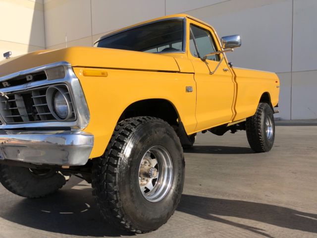 1975 ford f250 classic survivor factory highboy 4x4 pickup truck explorer