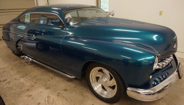 1949 mercury coupe custom hard top 3600 miles mint condition full restoration