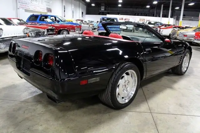 1994 chevrolet corvette 42650 miles black convertible 5.7l v8 automatic