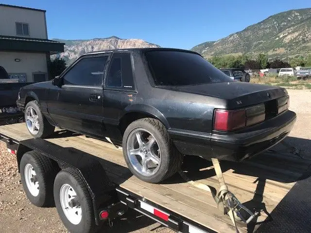 1991 mustang notchback lx coupe roller